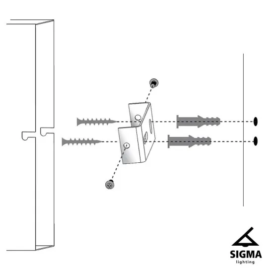 Sigma Silia fekete-fehér falikar (SIG-33700) G9 1 izzós IP20 Sigma Silia fekete-fehér falikar (SIG-33700) G9 1 izzós IP20