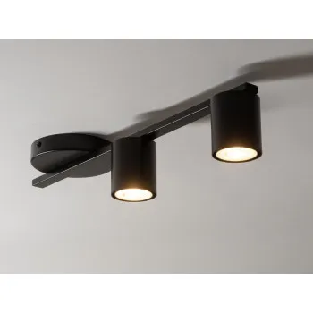 Sigma Sky fekete mennyezeti spotlámpa (SIG-33430) GU10 2 izzós IP20