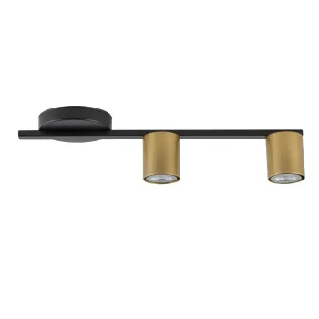 Sigma Sky fekete-arany mennyezeti spotlámpa (SIG-33432) GU10 2 izzós IP20