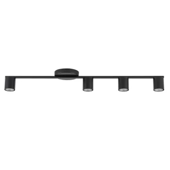 Sigma Sky fekete mennyezeti spotlámpa (SIG-33436) GU10 4 izzós IP20