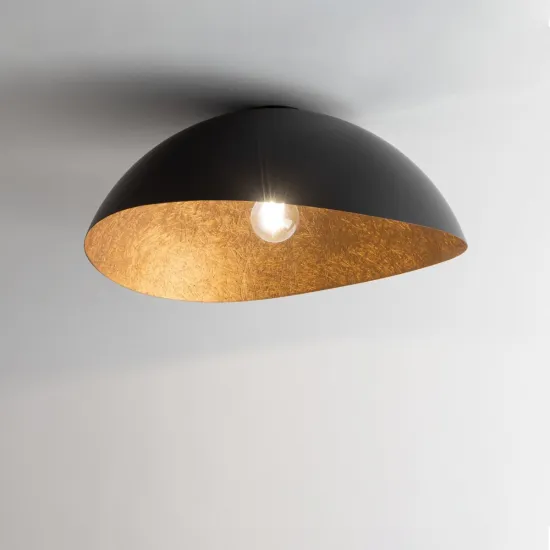 Sigma Solaris fekete-réz mennyezeti lámpa (SIG-40604) E27 1 izzós IP20