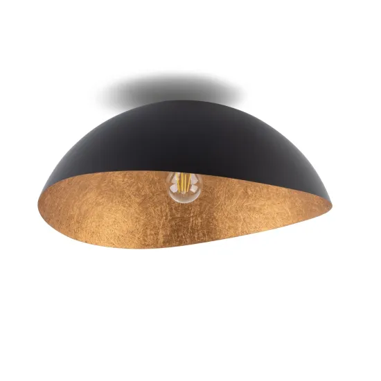 Sigma Solaris fekete-réz mennyezeti lámpa (SIG-40605) E27 1 izzós IP20