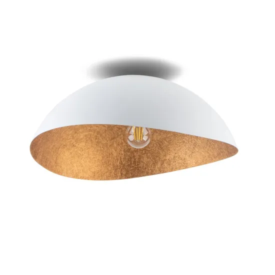 Sigma Solaris fehér-réz mennyezeti lámpa (SIG-40619) E27 1 izzós IP20