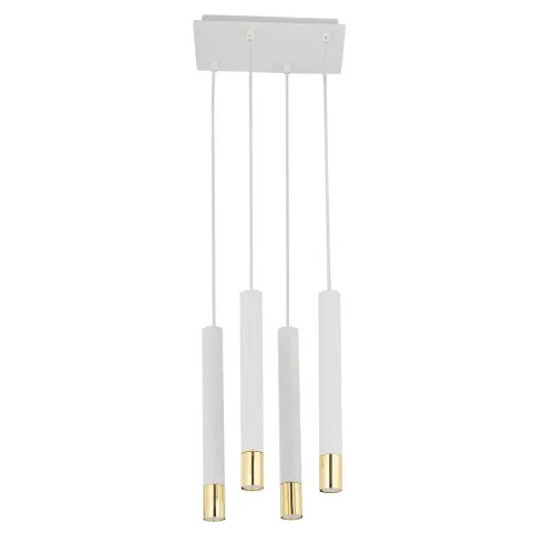 Sigma Sopel Grand fehér-arany függesztett lámpa (SIG-33389) GU11 4 izzós IP20
