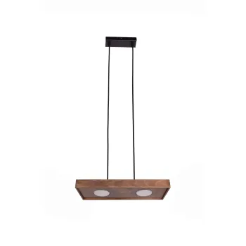 Sigma Soul fekete-barna függesztett lámpa (SIG-40917) GX53 2 izzós IP20