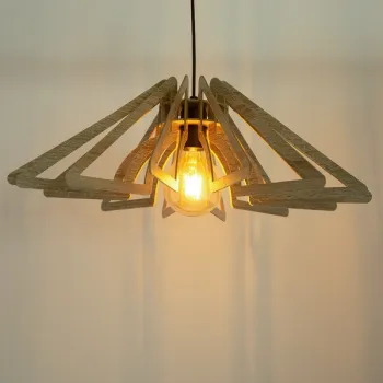 Sigma Spring barna-fekete függesztett lámpa (SIG-40955) E27 1 izzós IP20