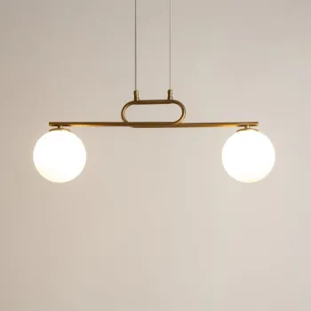 Sigma Tes arany-fehér függesztett lámpa (SIG-33632) G9 2 izzós IP20