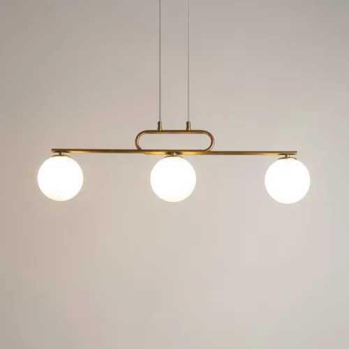 Sigma Tes arany-fehér függesztett lámpa (SIG-33633) G9 3 izzós IP20