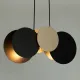 Sigma Tola bézs-fekete függesztett lámpa (SIG-40895) E27 2 izzós IP20