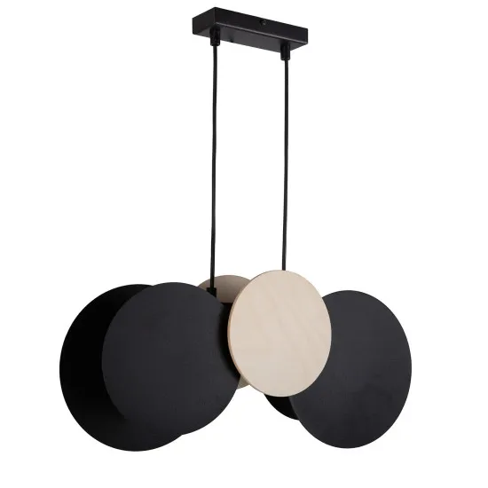 Sigma Tola bézs-fekete függesztett lámpa (SIG-40895) E27 2 izzós IP20