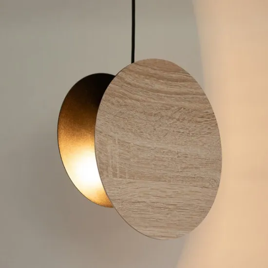 Sigma Tola fekete-barna függesztett lámpa (SIG-41091) E27 1 izzós IP20