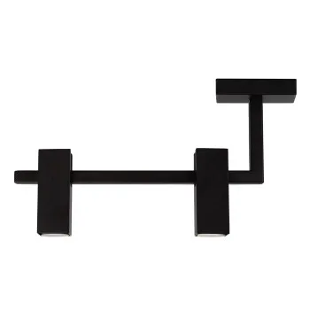 Sigma Top fekete mennyezeti lámpa (SIG-41019) GU11 2 izzós IP20