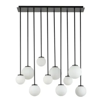 Sigma Tulia fekete-fehér mennyezeti lámpa (SIG-33491) G9 10 izzós IP20