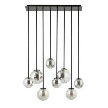 Sigma Tulia fekete-szürke mennyezeti lámpa (SIG-33494) G9 8 izzós IP20