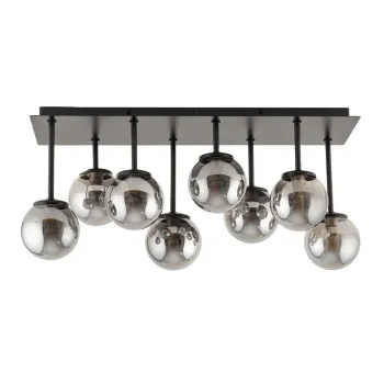 Sigma Tulia fekete-szürke mennyezeti lámpa (SIG-33496) G9 8 izzós IP20