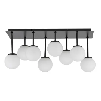 Sigma Tulia fekete-fehér mennyezeti lámpa (SIG-33497) G9 8 izzós IP20