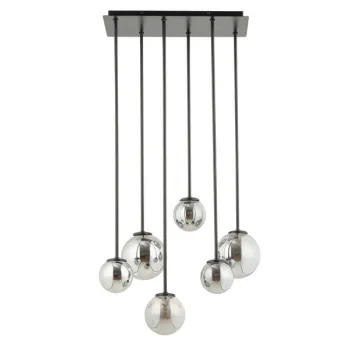 Sigma Tulia fekete-szürke mennyezeti lámpa (SIG-33498) G9 6 izzós IP20