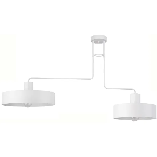 Sigma Vasco fehér mennyezeti lámpa (SIG-31552) E27 2 izzós IP20 Sigma Vasco fehér mennyezeti lámpa (SIG-31552) E27 2 izzós IP20