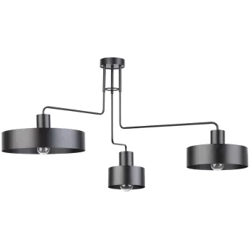 Sigma Vasco fekete mennyezeti lámpa (SIG-31553) E27 3 izzós IP20 Sigma Vasco fekete mennyezeti lámpa (SIG-31553) E27 3 izzós IP20