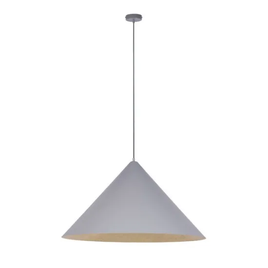 Sigma Vesuvio szürke-arany függesztett lámpa (SIG-41047) E27 1 izzós IP20