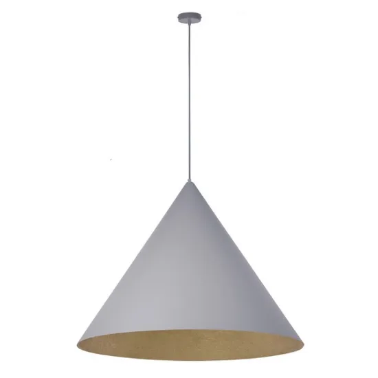 Sigma Vesuvio szürke-arany függesztett lámpa (SIG-41049) E27 1 izzós IP20