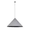 Sigma Vesuvio szürke-fekete függesztett lámpa (SIG-41052) E27 1 izzós IP20