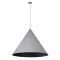 Sigma Vesuvio szürke-fekete függesztett lámpa (SIG-41054) E27 1 izzós IP20