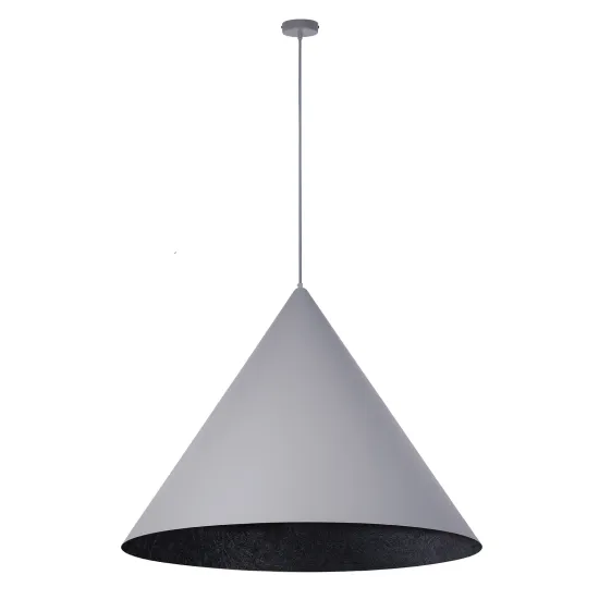 Sigma Vesuvio szürke-fekete függesztett lámpa (SIG-41055) E27 3 izzós IP20