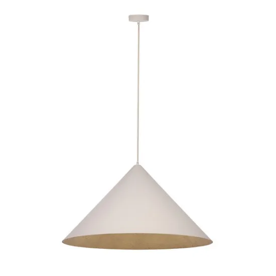 Sigma Vesuvio bézs-arany függesztett lámpa (SIG-41067) E27 1 izzós IP20