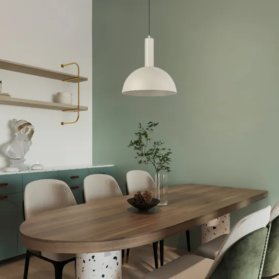 Sigma Vitrum fehér függesztett lámpa (SIG-40813) E27 1 izzós IP20