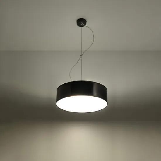 Sollux Arena 35 fekete függesztett lámpa (SOL-SL.0115) E27 2 izzós IP20