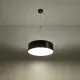 Sollux Arena 35 fekete függesztett lámpa (SOL-SL.0115) E27 2 izzós IP20