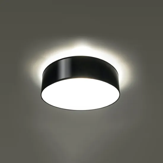 Sollux Arena 35 fekete mennyezeti lámpa (SOL-SL.0121) E27 2 izzós IP20