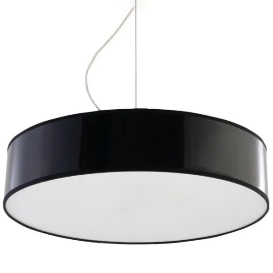 Sollux Arena 45 fekete függesztett lámpa (SOL-SL.0118) E27 3 izzós IP20