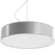 Sollux Arena 45 szürke függesztett lámpa (SOL-SL.0119) E27 3 izzós IP20