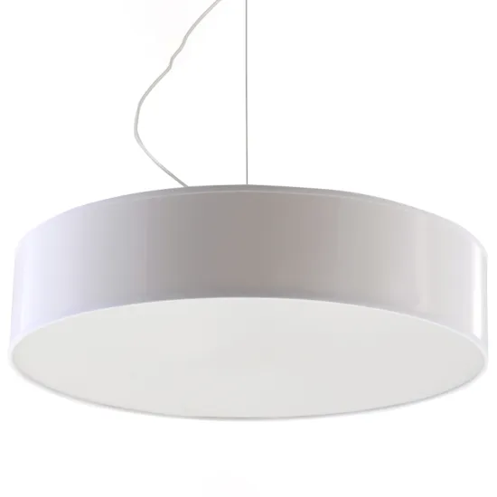 Sollux Arena 45 fehér függesztett lámpa (SOL-SL.0120) E27 3 izzós IP20