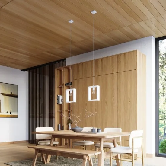 Sollux Aries fehér függesztett lámpa (SOL-SL.1312) E27 1 izzós IP20