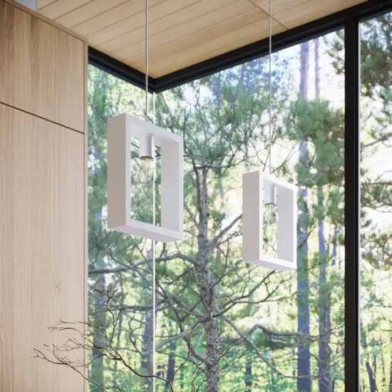 Sollux Aries fehér függesztett lámpa (SOL-SL.1312) E27 1 izzós IP20