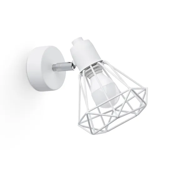 Sollux Artemis 1 fehér falikar (SOL-SL.1102) E14 1 izzós IP20