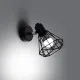 Sollux Artemis 1 fekete falikar (SOL-SL.1105) E14 1 izzós IP20