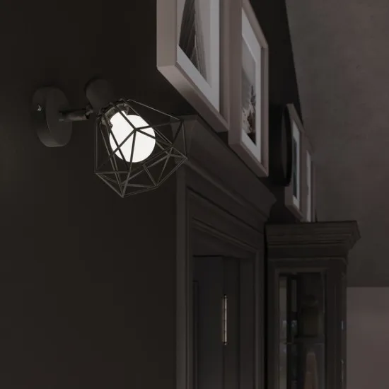 Sollux Artemis 1 fekete falikar (SOL-SL.1105) E14 1 izzós IP20