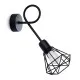 Sollux Artemis 1S fekete falikar (SOL-SL.1108) E14 1 izzós IP20