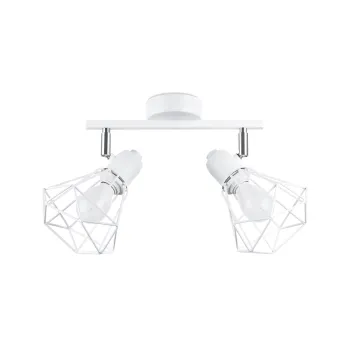 Sollux Artemis 2 fehér mennyezeti lámpa (SOL-SL.1103) E14 2 izzós IP20