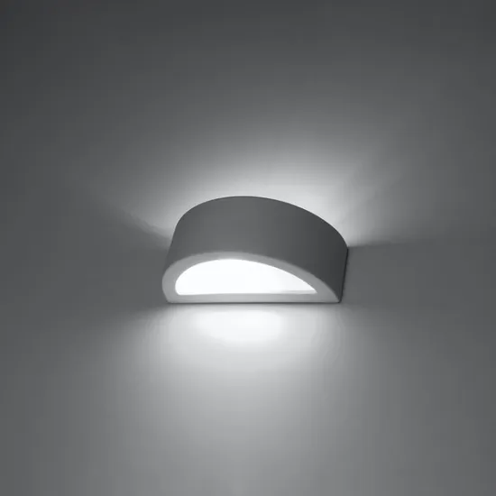 Sollux Atena 20 fehér fali lámpa (SOL-SL.1458) E27 1 izzós IP20