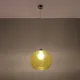 Sollux Ball sárga függesztett lámpa (SOL-SL.0252) E27 1 izzós IP20