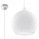 Sollux Ball fehér függesztett lámpa (SOL-SL.0256) E27 1 izzós IP20