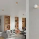 Sollux Boomo 12 natúr-fehér mennyezeti lámpa (SOL-SL.1191) G9 1 izzós IP20