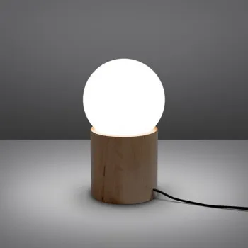 Sollux Boomo natúr-fehér asztali lámpa (SOL-SL.1193) G9 1 izzós IP20