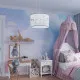 Sollux Cat 40 fehér-színes gyerek függesztett lámpa (SOL-SL.1419) E27 1 izzós IP20