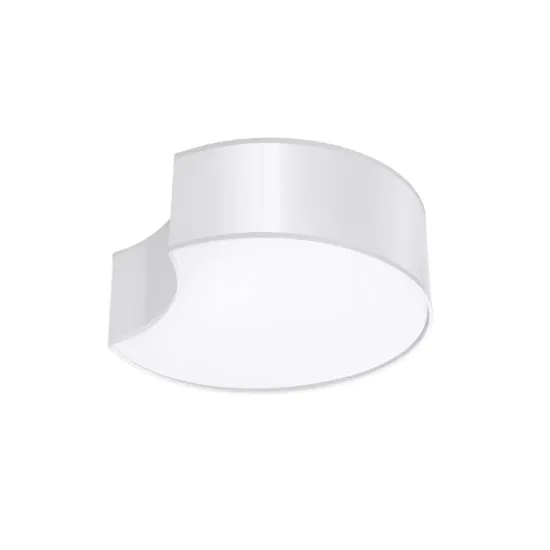 Sollux Circle 1 fehér mennyezeti lámpa (SOL-SL.1050) E27 2 izzós IP20